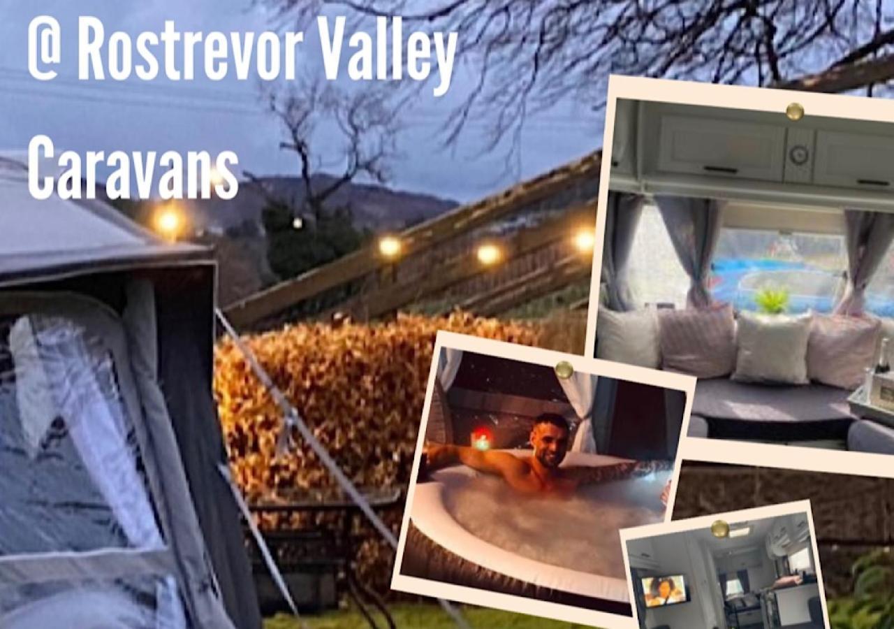 Rostrevor Valley Caravans With Private Hot Tub Exteriör bild